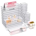 House Day Schubladen Organizer 24-tlg. Transparent Kunststoff Bild 2
