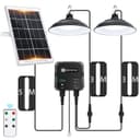 Aigostar Solar-Hängeleuchte 8m Kabel IP65 LED Kaltweiß Bild 2