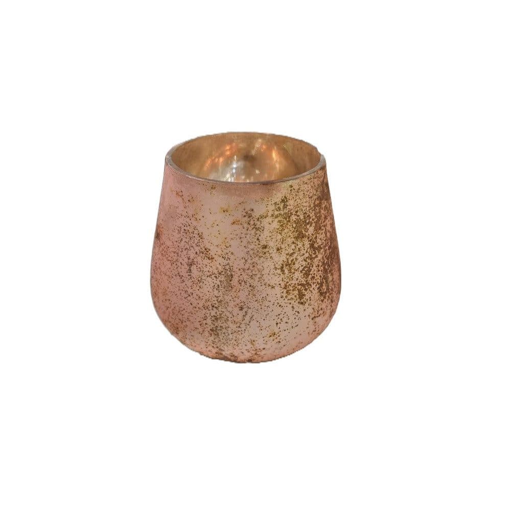 MICA Windlicht Meliert Glas 11,5 cm