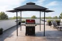 Gardissimo Grillpavillon Braai, Spar-Set, komplett-Set, mit zwei klappbaren Seitenteilen Bild 2