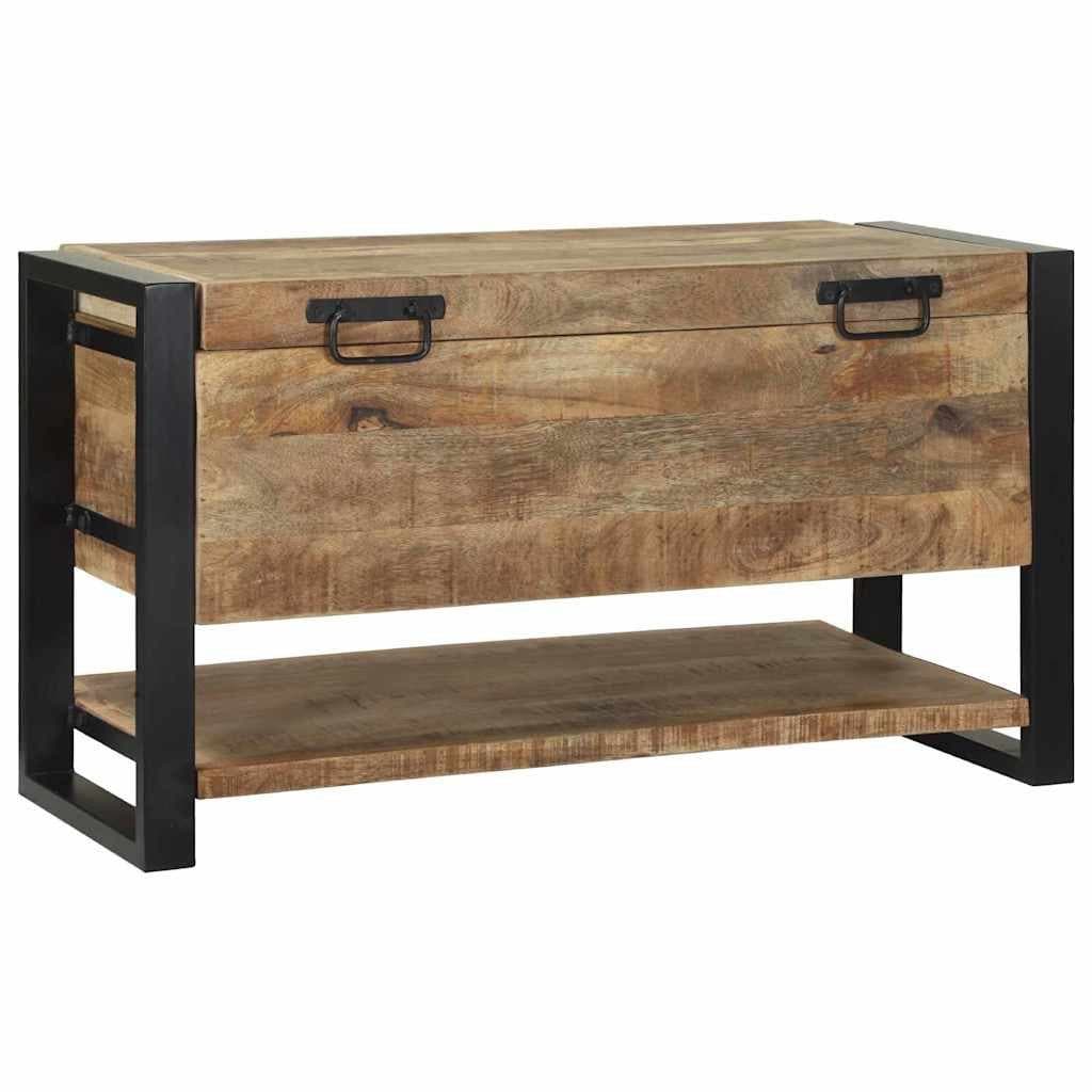 vidaXL Aufbewahrungsbox Braun Massivholz - Bild 2