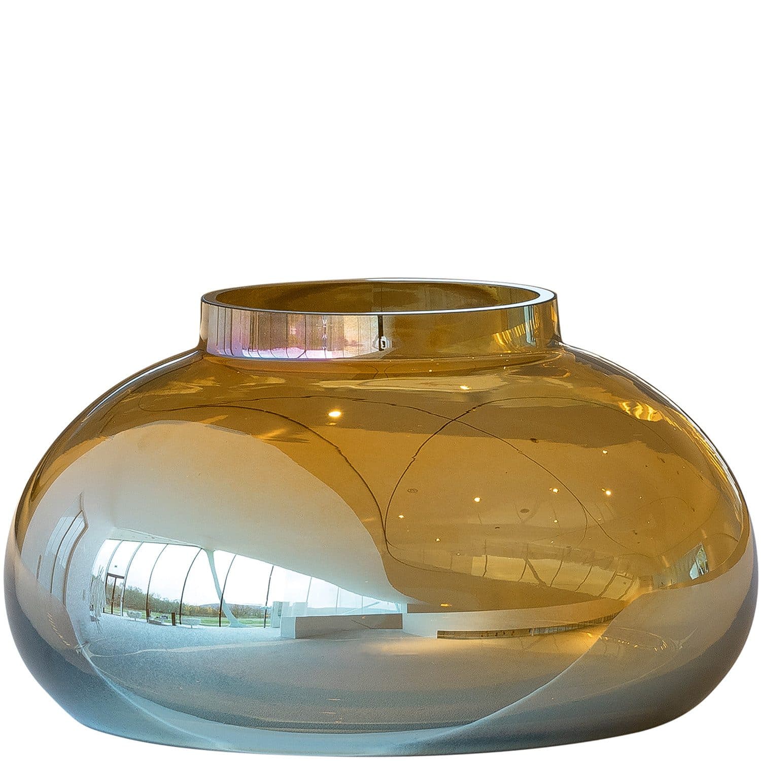 LEONARDO Tischvase Poesia Goldfarben Handgefertigt Glas - Bild 2