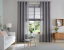 OTTO HOME Gardine Fiete Grau Leinenoptik 140x145cm Bild 2
