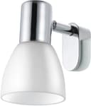 EGLO Spiegelleuchte STICKER Stahl Glas E14 IP20 chrom Bild 2