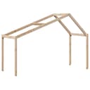 vidaXL Betthimmel Dach Massivholz Kiefer Kinderbett Bild 2