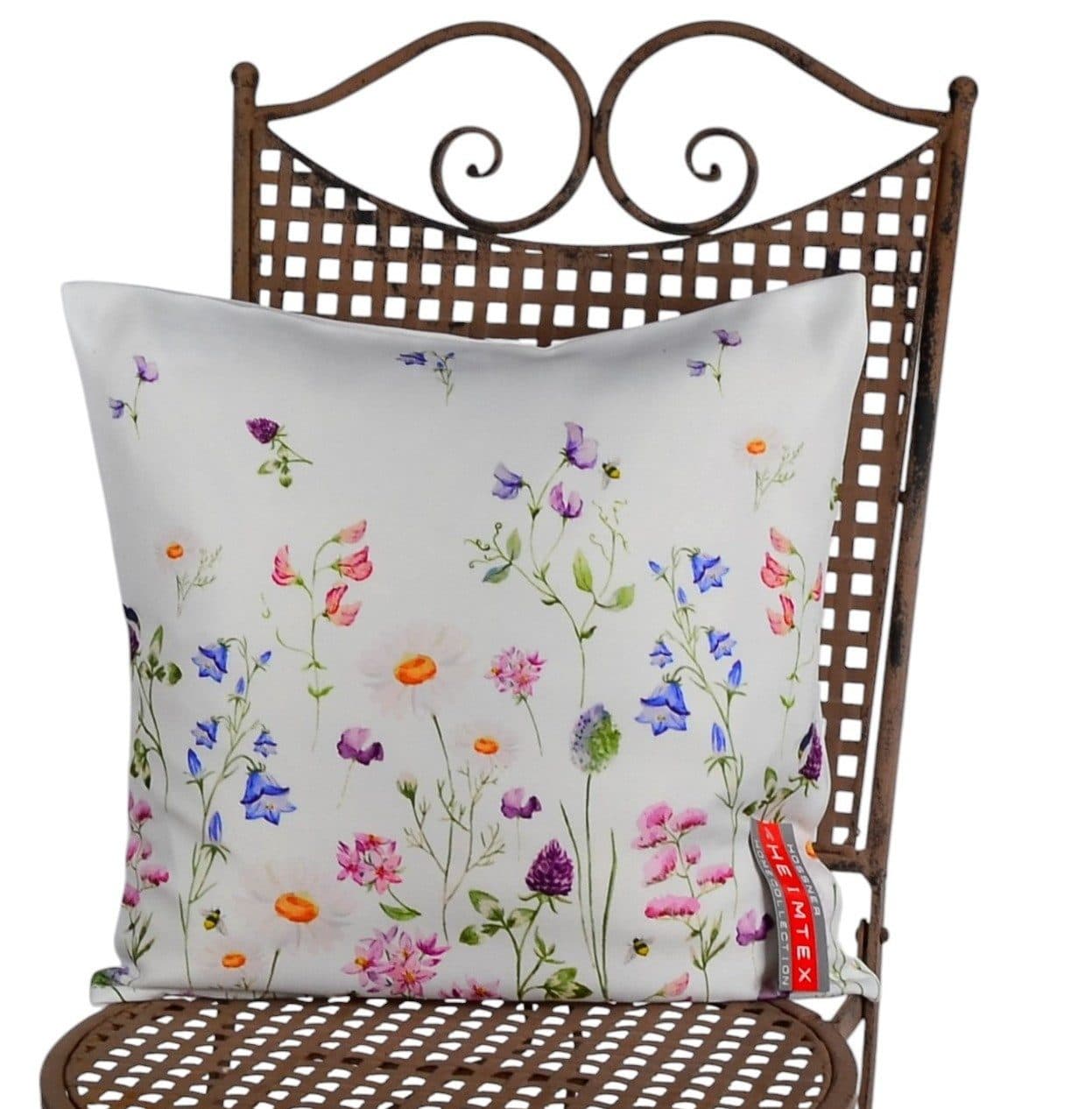 HOSSNER HOMECOLLECTION Kissenbezug 23053 Bunt Blumenmuster Landhaus Look