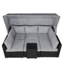 BRAST Sonneninsel Lounge Set 2-6 Personen mit LED-Dach Bild 2