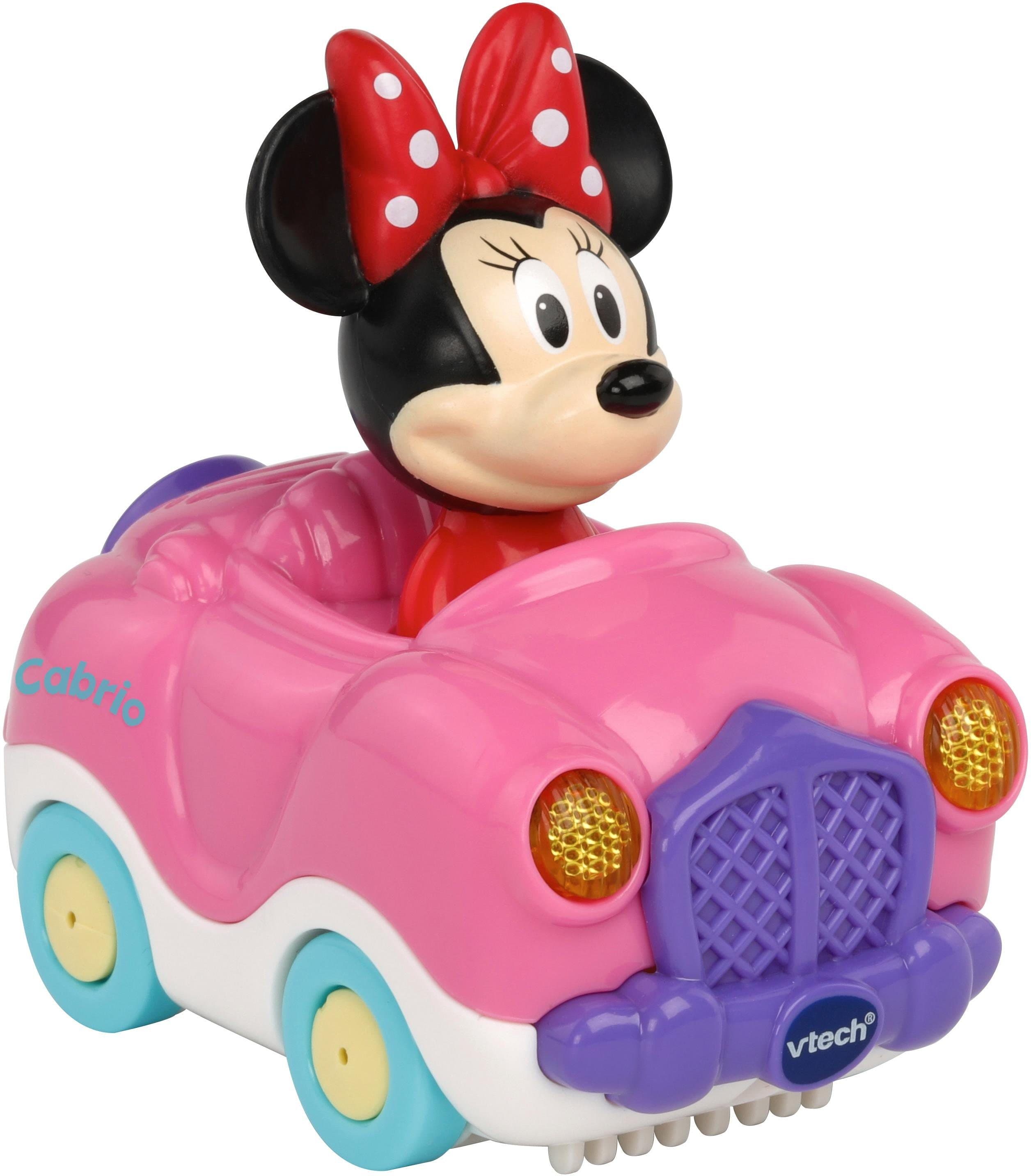 VTech Spielzeug-Auto Tut Tut Baby Flitzer Minnies Cabrio Rosa Licht Sound - Bild 2