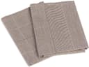 Gözze Geschirrtücher 4er Pack Taupe 100% Baumwolle Jacquard Bild 2