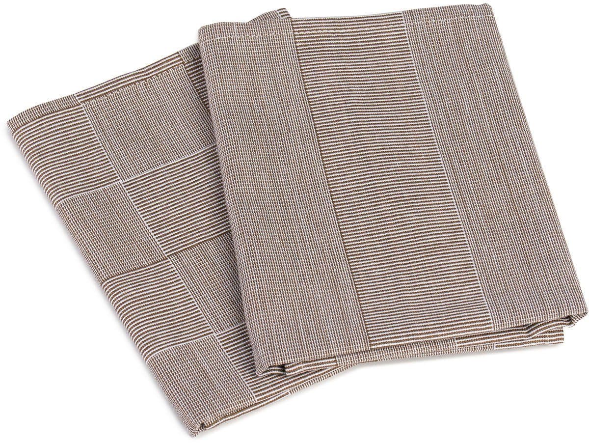 Gözze Geschirrtücher 4er Pack Taupe 100% Baumwolle Jacquard - Bild 2