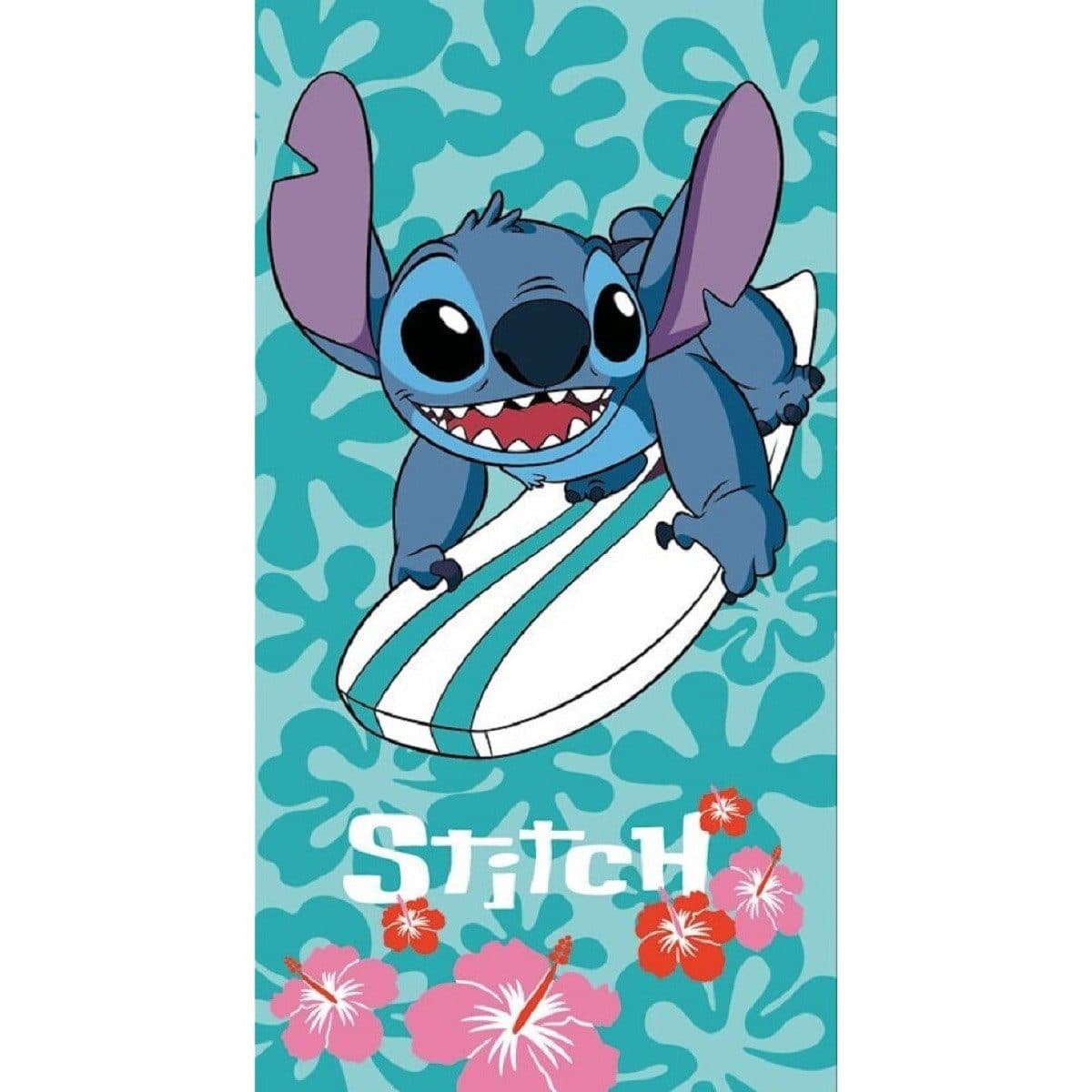 Lilo & Stitch Strandtuch Badetuch Rosa Polyester