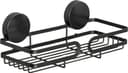 WENKO Duschablage Static-Loc Plus Pavia Schwarz Bohrfrei Bild 2