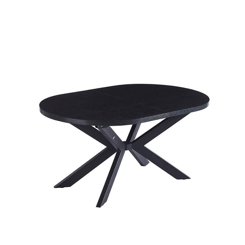 HOME DELUXE Esstisch AVENTI Ausziehbar Dunkelbraun Metallgestell - Bild 2