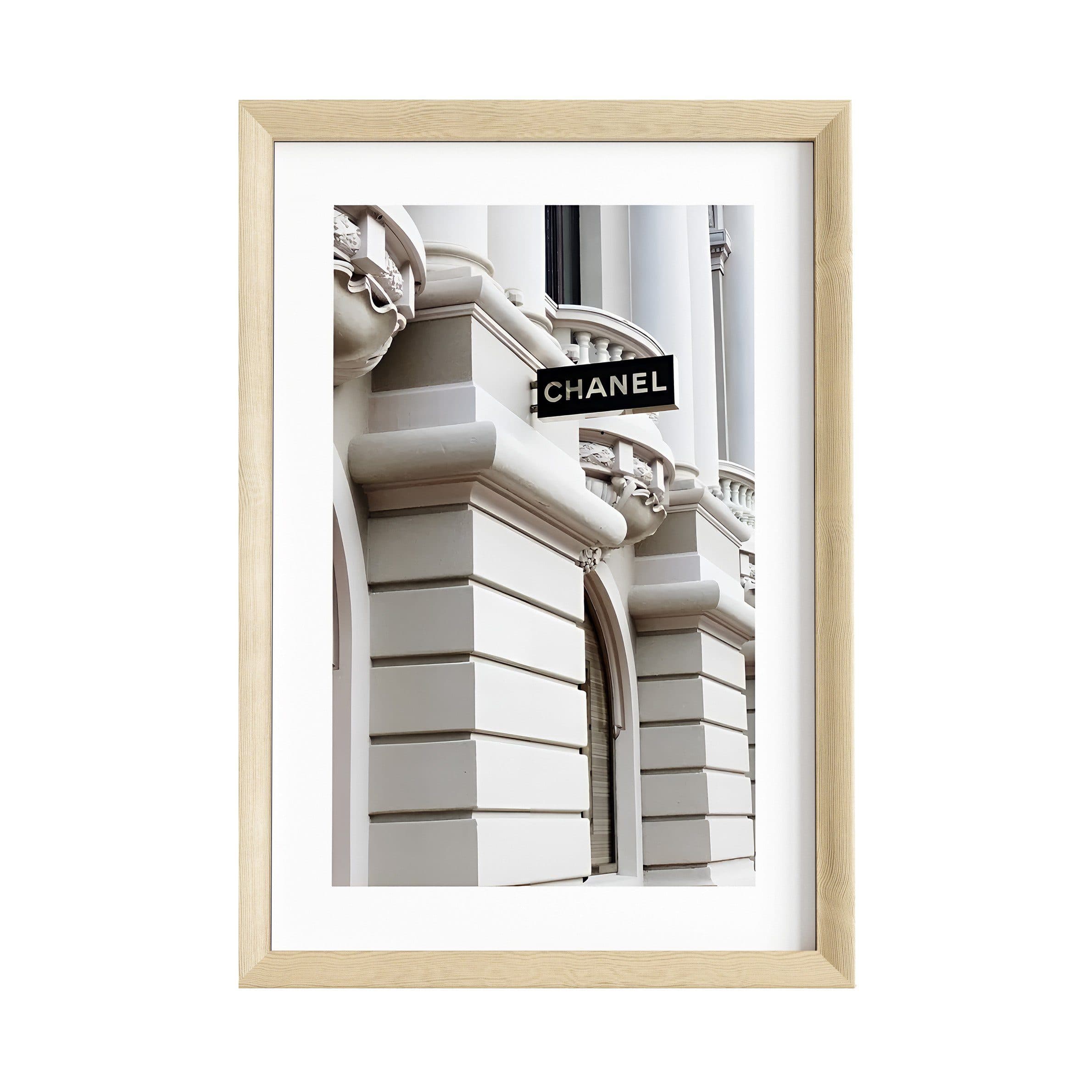 JUSTGOODMOOD Poster Premium ® Chanel Geschäft Poster ohne Rahmen - Bild 2