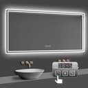 duschspa LED Badspiegel mit Bluetooth, Touch, 3 Lichtfarben, Beschlagfrei Bild 2