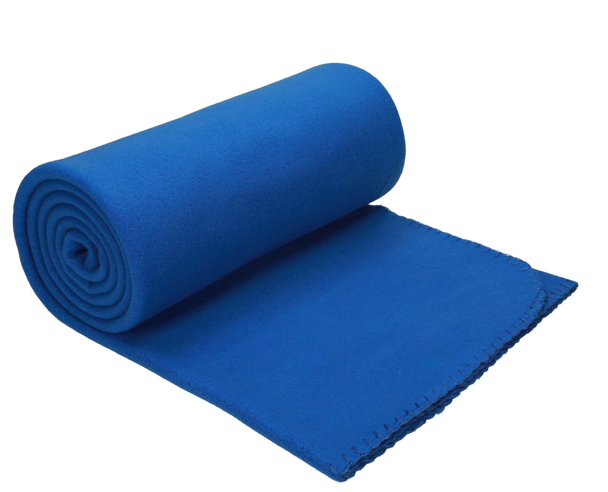 Betz Wohndecke Luxus Fleecedecke Kuscheldecke Blau - Bild 2