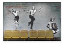 Banksy - Dancing Couple Posterlounge Wandbild Bild 2
