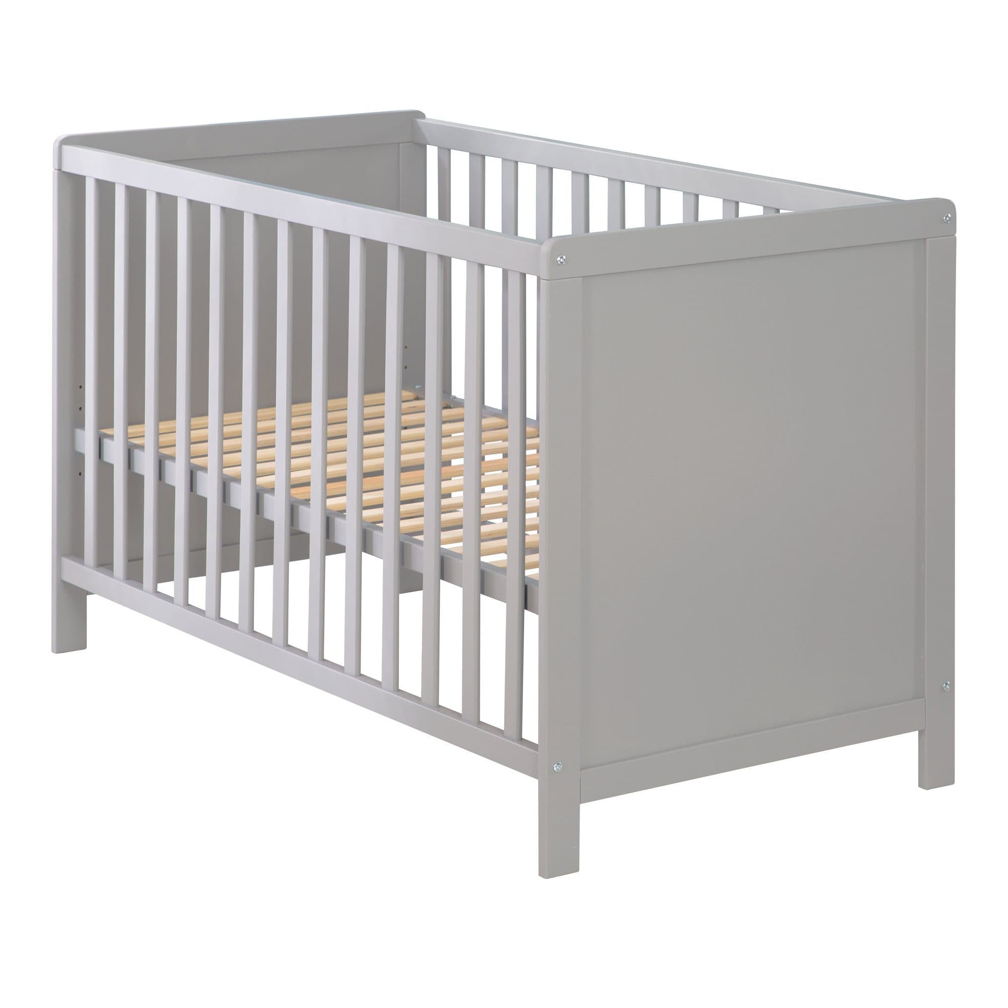 Babybett, Beistellbett in taupe, modern und flexibel - Bild 2
