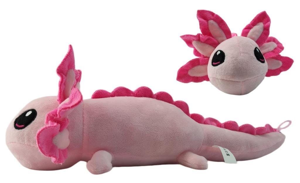 soma Kuscheltier Axolotl Plüschtier Rosa XL 32cm - Bild 2