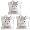 Bada Bing Kissenhüllen Hase mit Schlappohren 3er Set Kissenbezug Dekokissen Ostern Bild 2