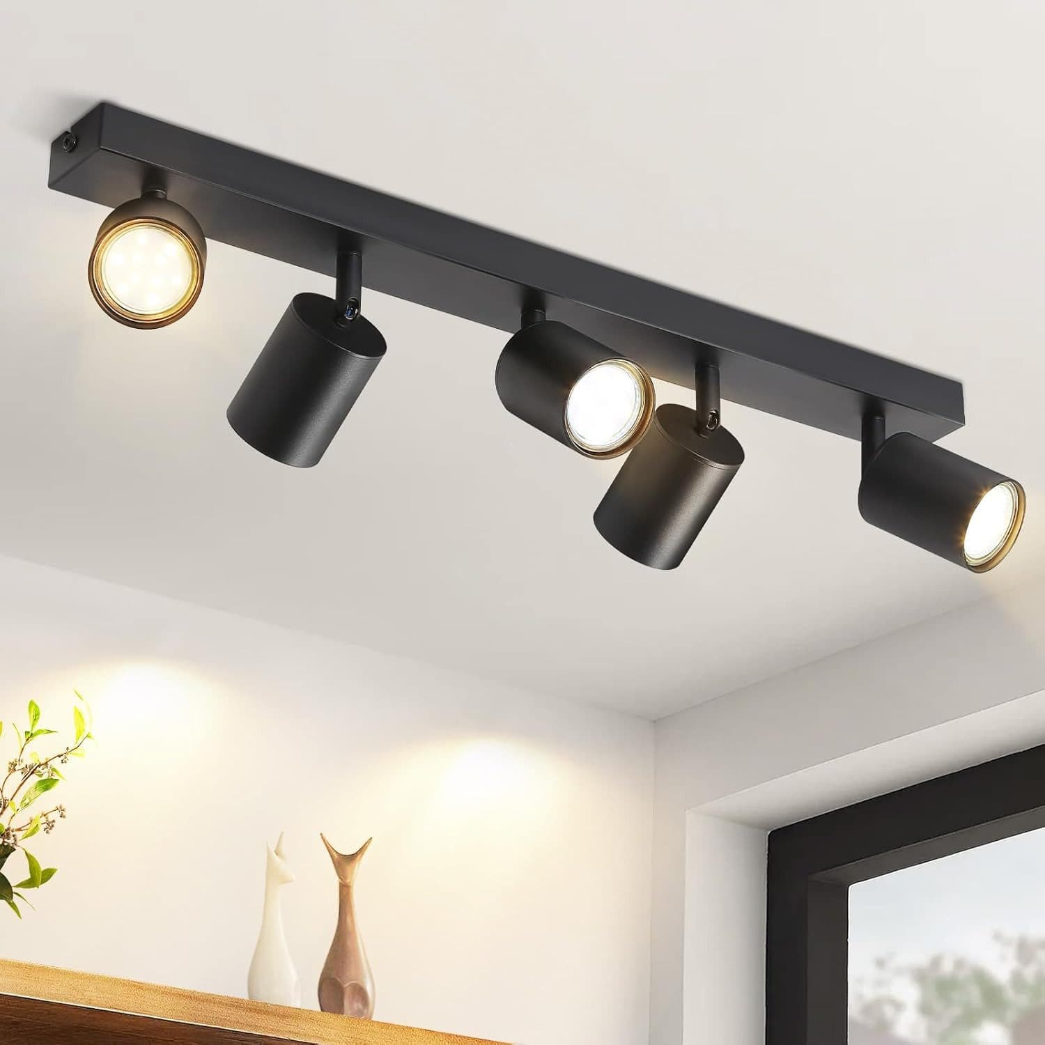 ZMH LED Deckenstrahler Modern GU10 Drehbar 330°Schwenkbar Flur Wandstrahler - Bild 2