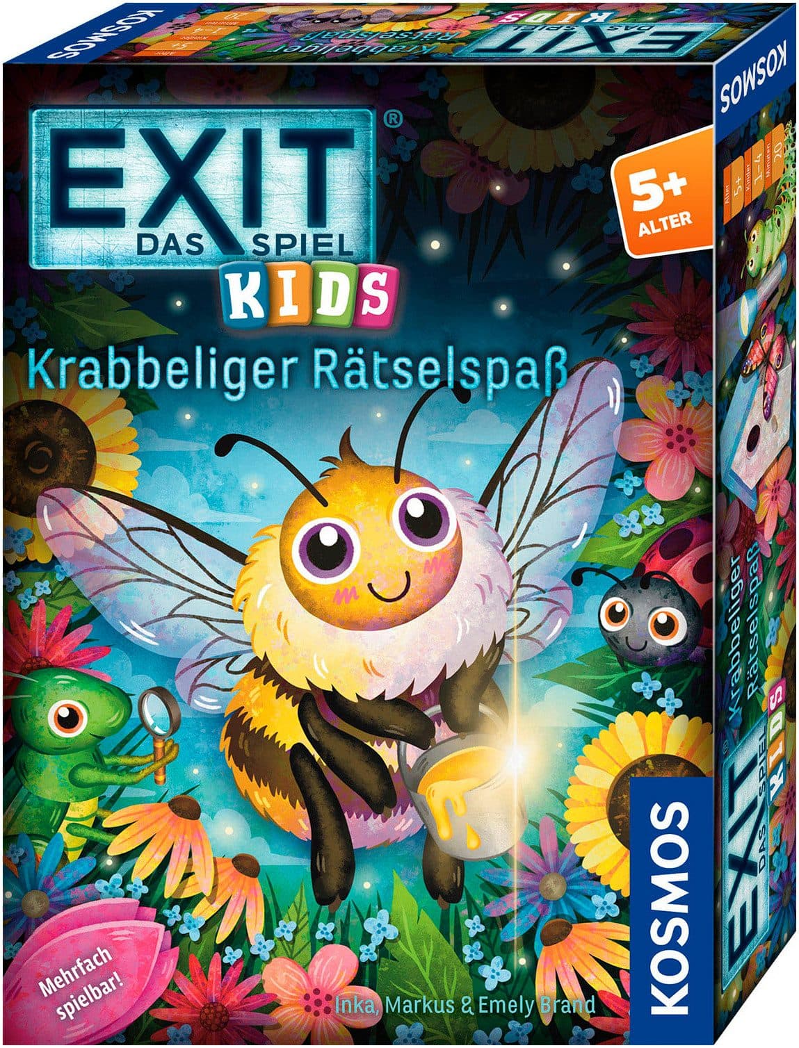 Kosmos Spiel EXIT® Kids Krabbeliger Rätselspaß Rätselspiel Bunt - Bild 2