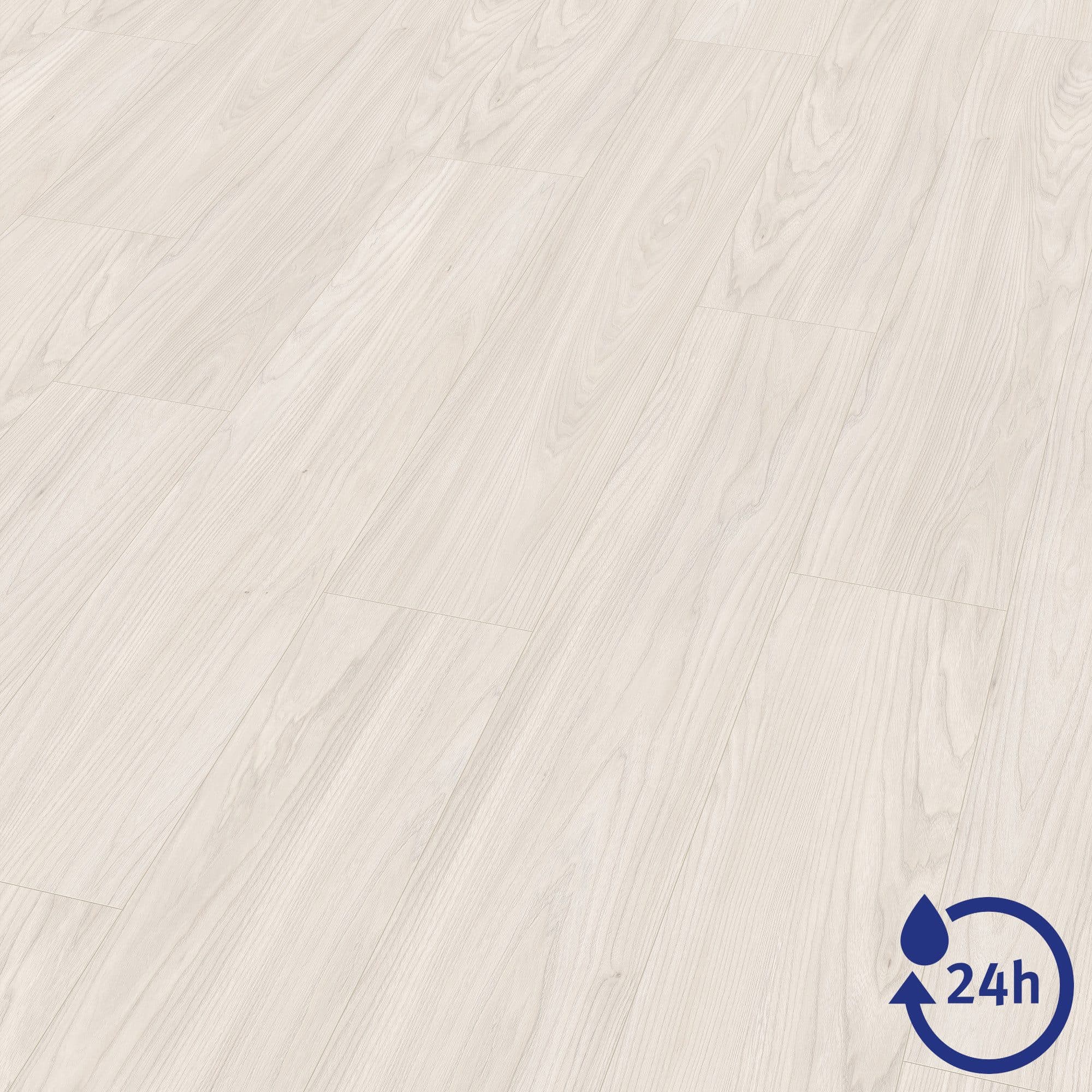 EGGER Laminat NatureSense Aqua Sheffield Akazie weiss 8mm wasserresistent - Bild 2
