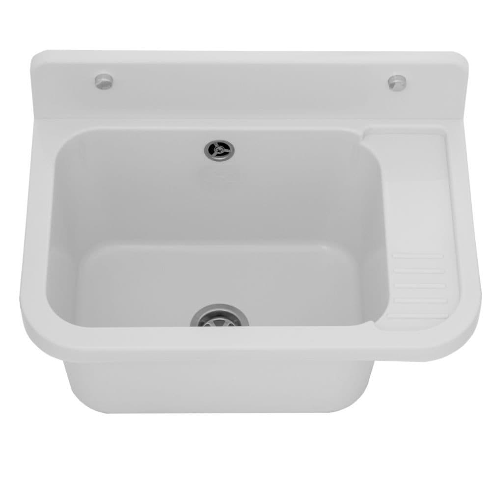 Lavre Waschbecken Vigo - Robustes Ausgussbecken aus Kunststoff - Bild 2