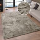 OTTO HOME Teppich Valeria Taupe Hochflor Kunstfaser Bild 2