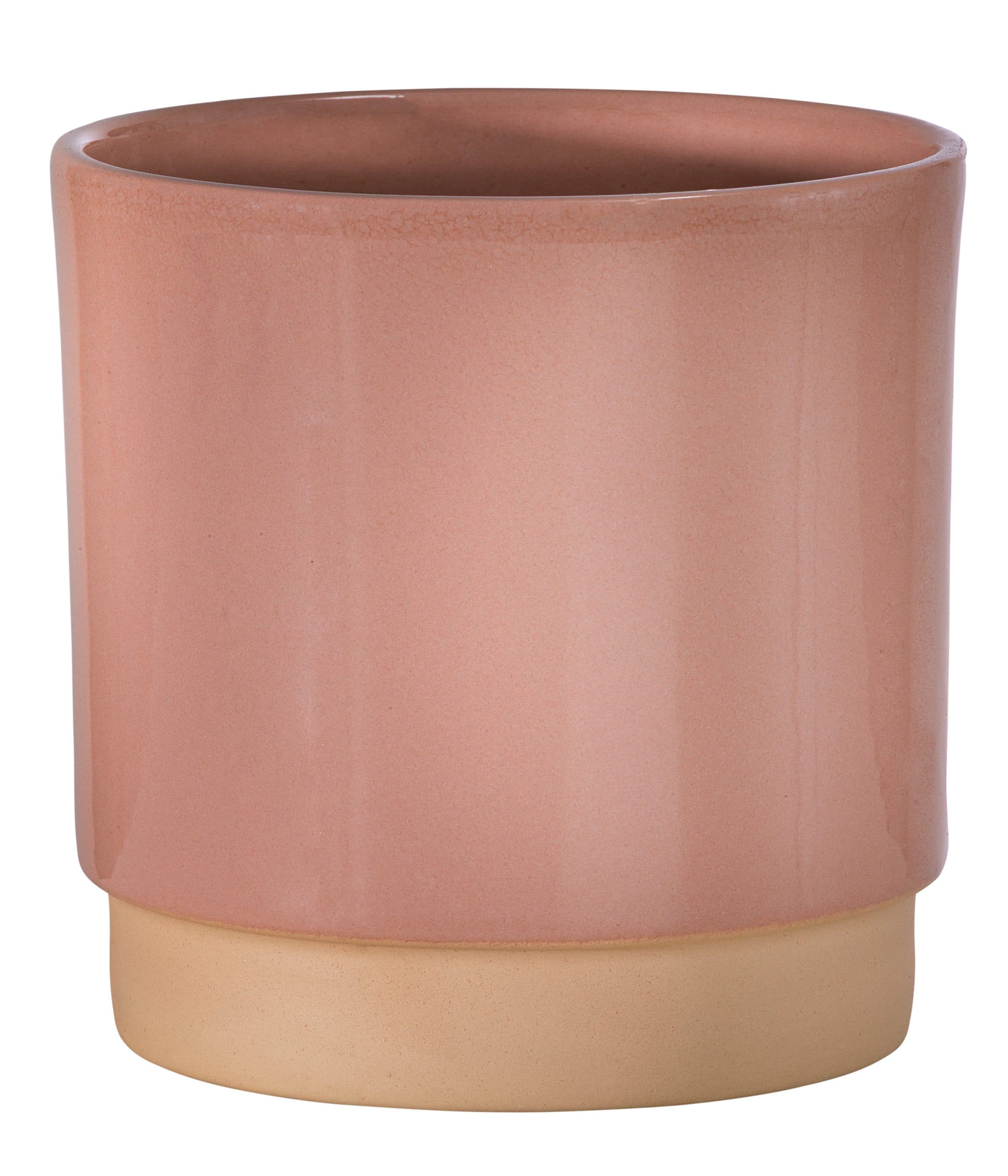 Dehner Übertopf Eno Rosa Glasierte Keramik Modern - Bild 2
