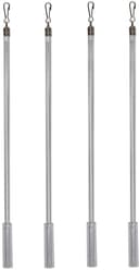 INDEKO Schleuderstab Transparent 75cm 4er Set Bild 2