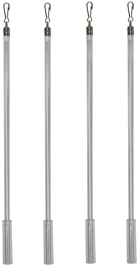 INDEKO Schleuderstab Transparent 75cm 4er Set - Bild 2