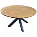 TPFGarden Gartentisch CANTERBURY 130 cm Akazie Anthrazit Bild 2
