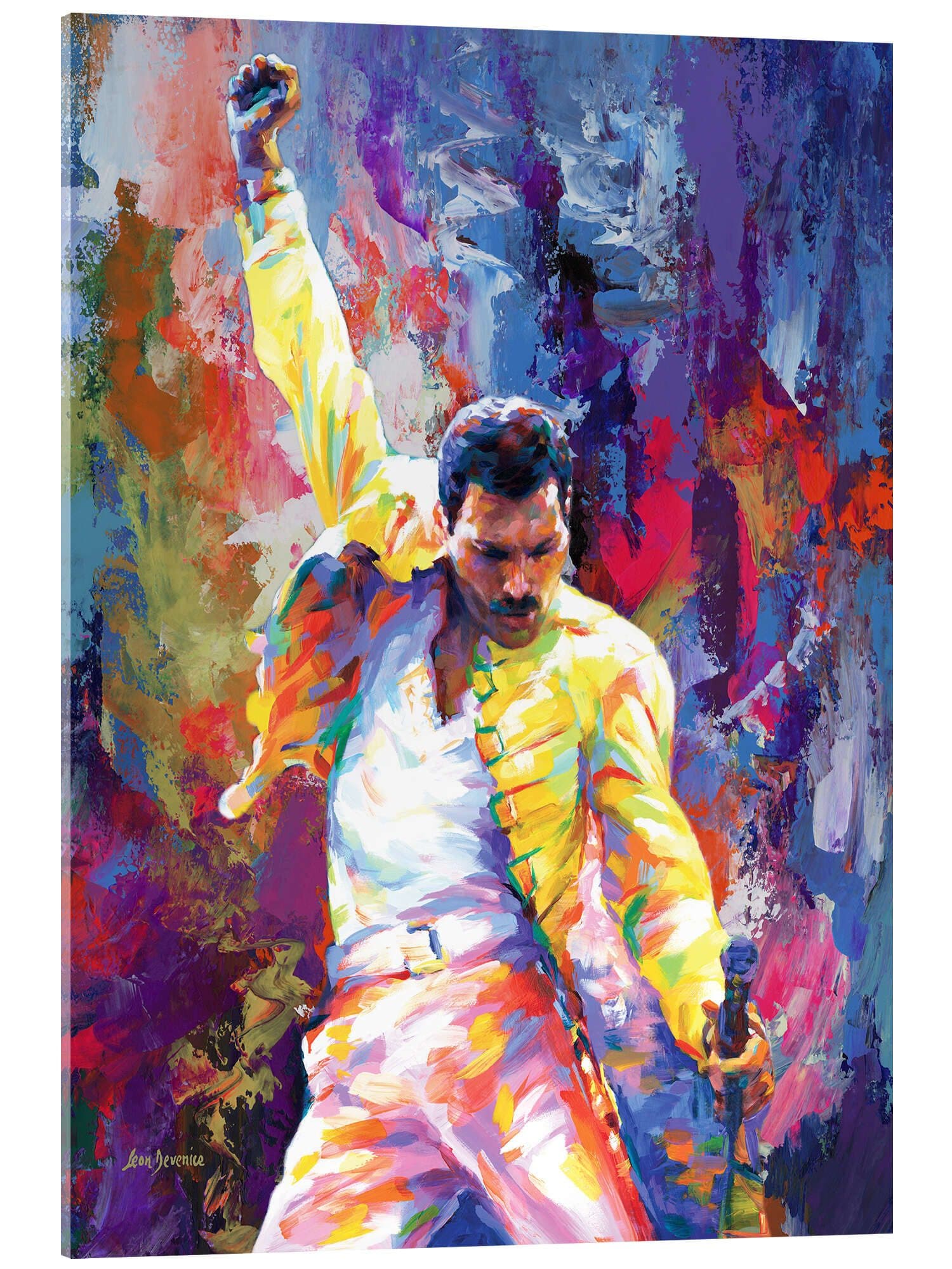 Posterlounge Wandbild Freddie Mercury Pop Art Porträt Acrylglasbild - Bild 2