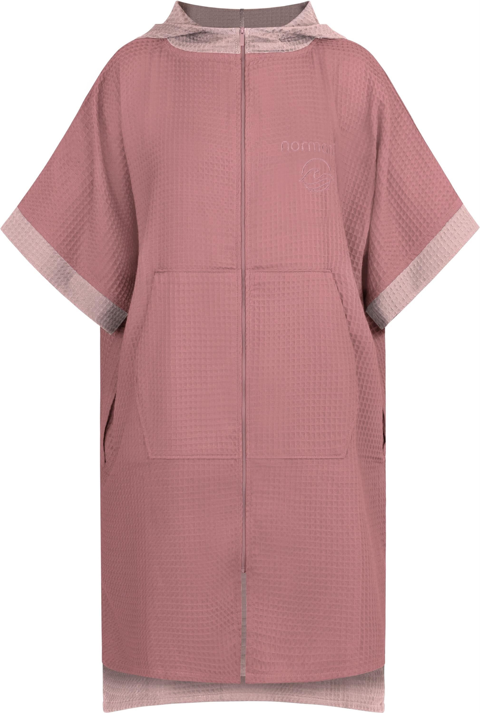 normani Badeponcho Niramey Langform Viskose Rosa - Bild 2