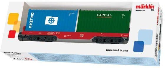 Märklin Güterwagen Containerwagen DB AG Spur H0 - Bild 2