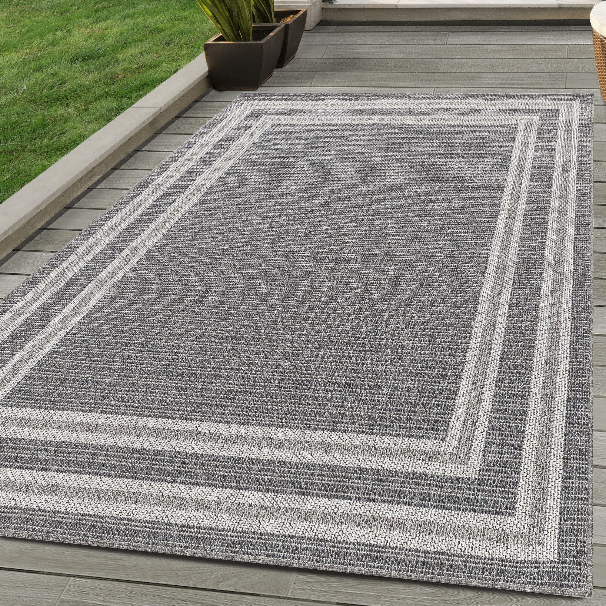 Carpettex Outdoorteppich Bordüre Design Wetterfest - Bild 2