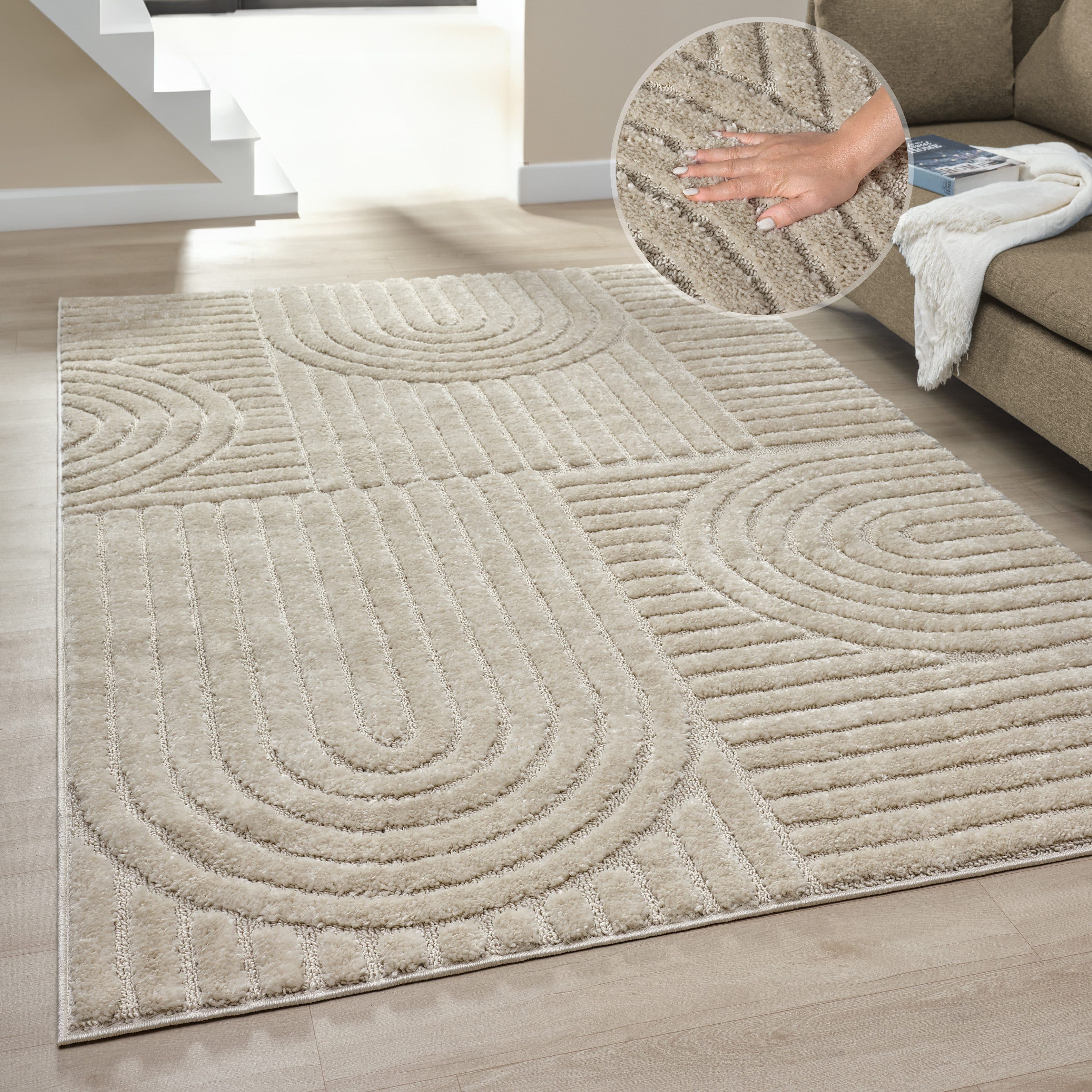 OTTO HOME Teppich Jonne Boho-Design Skandinavischer Stil Kunstfaser - Bild 2