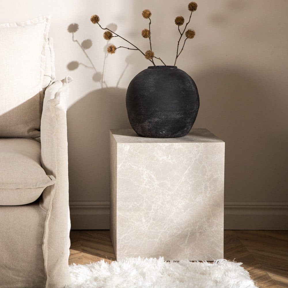 BOURGH Couchtisch VERONA Beige Marmor Optik Modernes Design - Bild 2