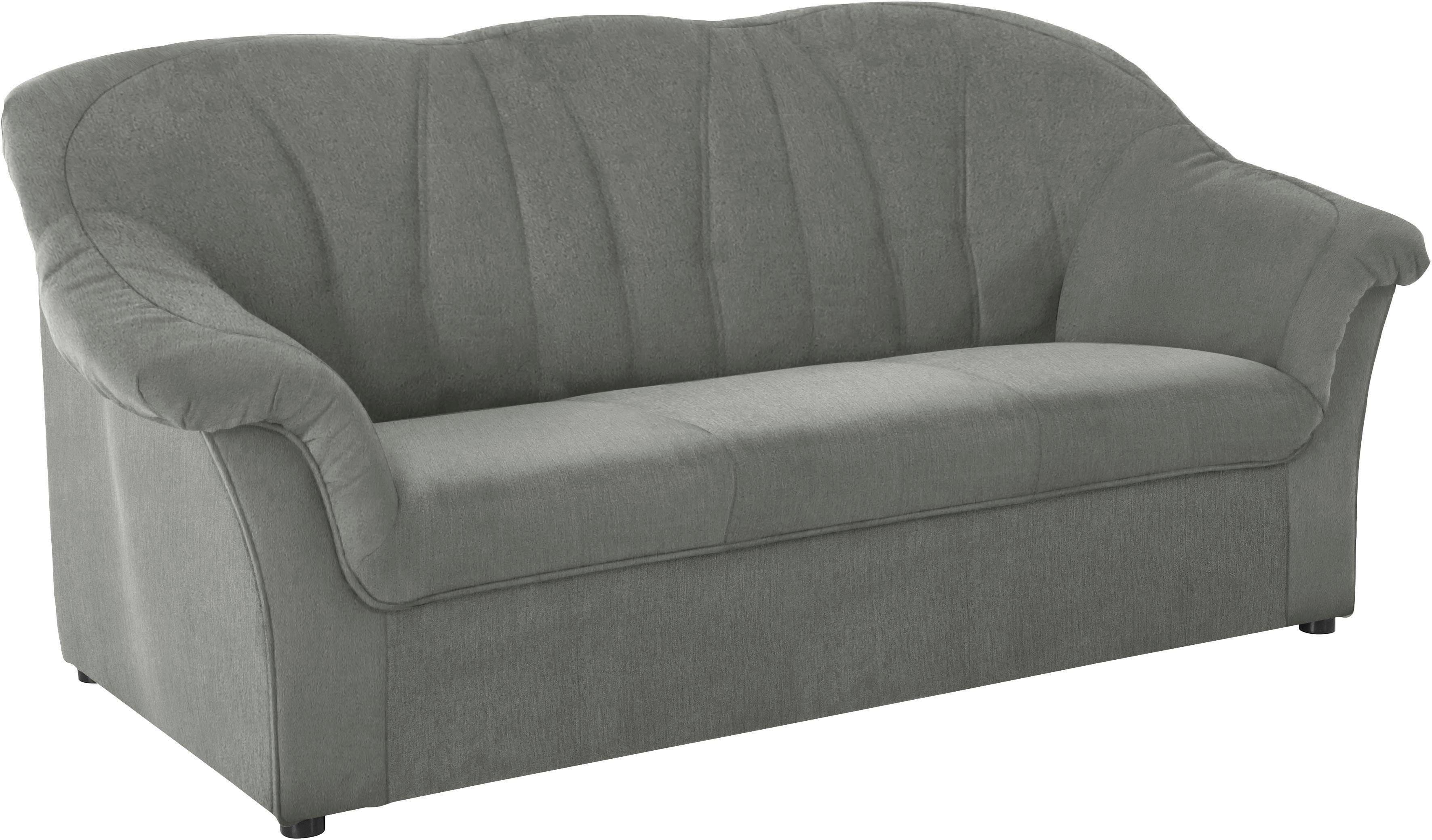 DOMO COLLECTION 3-Sitzer Sofa Pegnitz Grau Polyester - Bild 2
