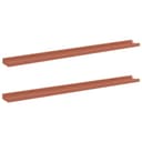 vidaXL Wandregal 2-tlg. Rot Holzwerkstoff Modern Bild 2