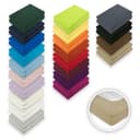 EXKLUSIV HEIMTEXTIL Spannbettlaken Jersey Terrakotta Doppelpack Bild 2
