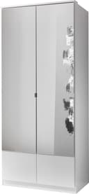 Wimex Imago Kleiderschrank Weiß 2-türig mit Spiegeln Bild 2