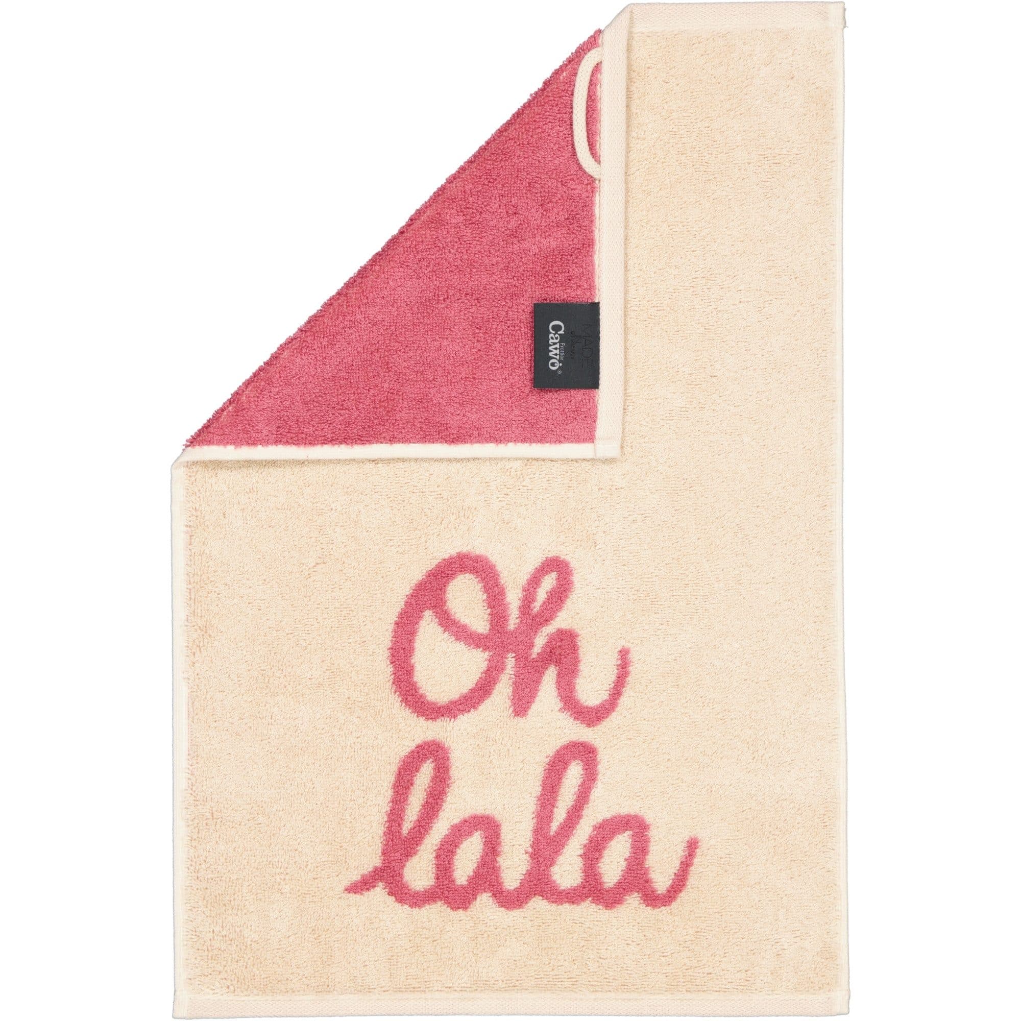 Gästetuch Oh lala Rosa Baumwolle - Bild 2