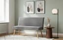 B&D home Essbank PAUL, gepolstert, Federkernbox, mit oder ohne Rückenlehne Bild 2