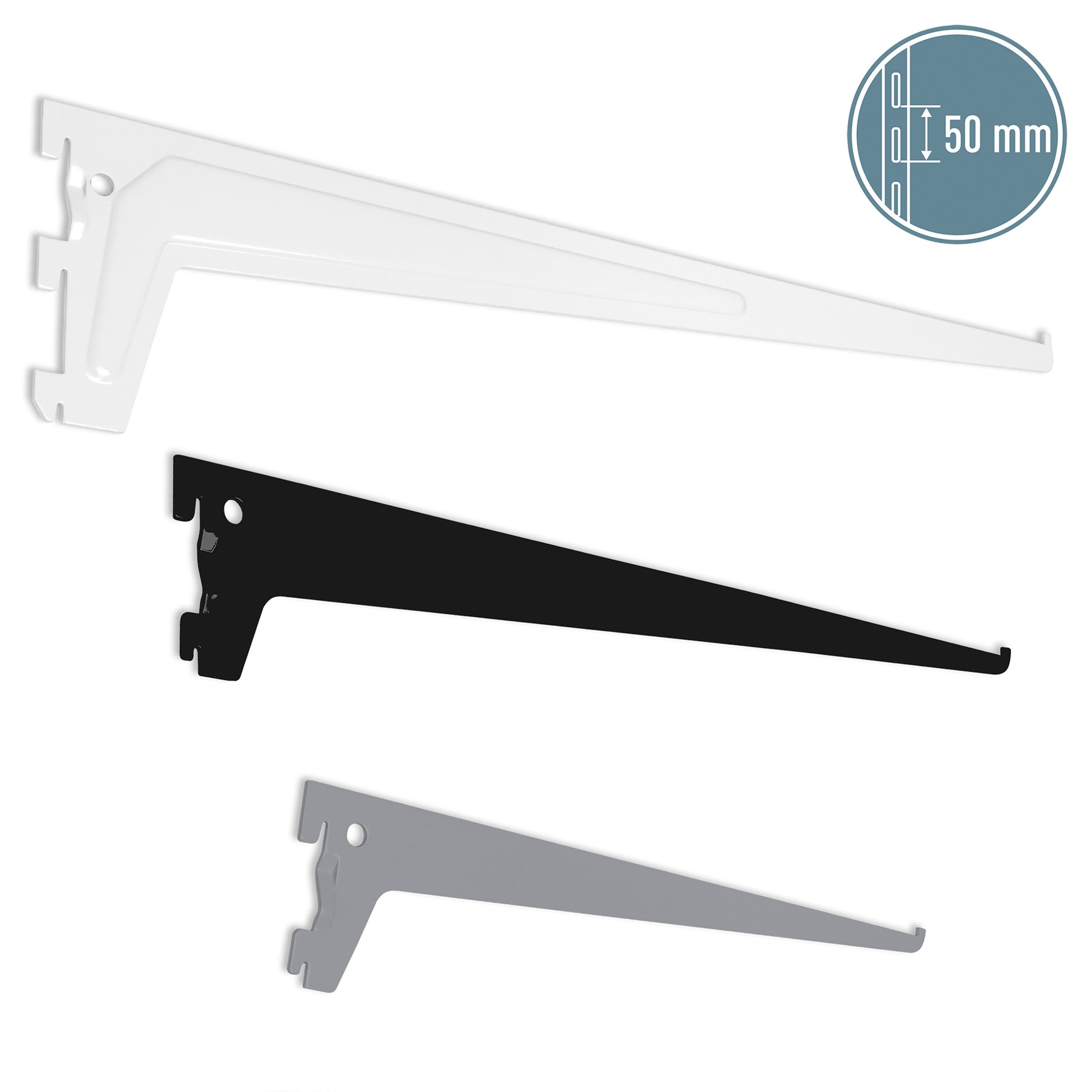 ib style Regalträger 1-reihig Weiß 25cm