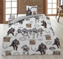 Aymax Star Wars The Mandalorian Wende-Bettwäsche Set 2-tlg. 135x200 cm Bild 2