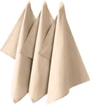 REDBEST Geschirrtuch "Seattle" 3er-Pack Baumwolle Uni Beige Bild 2