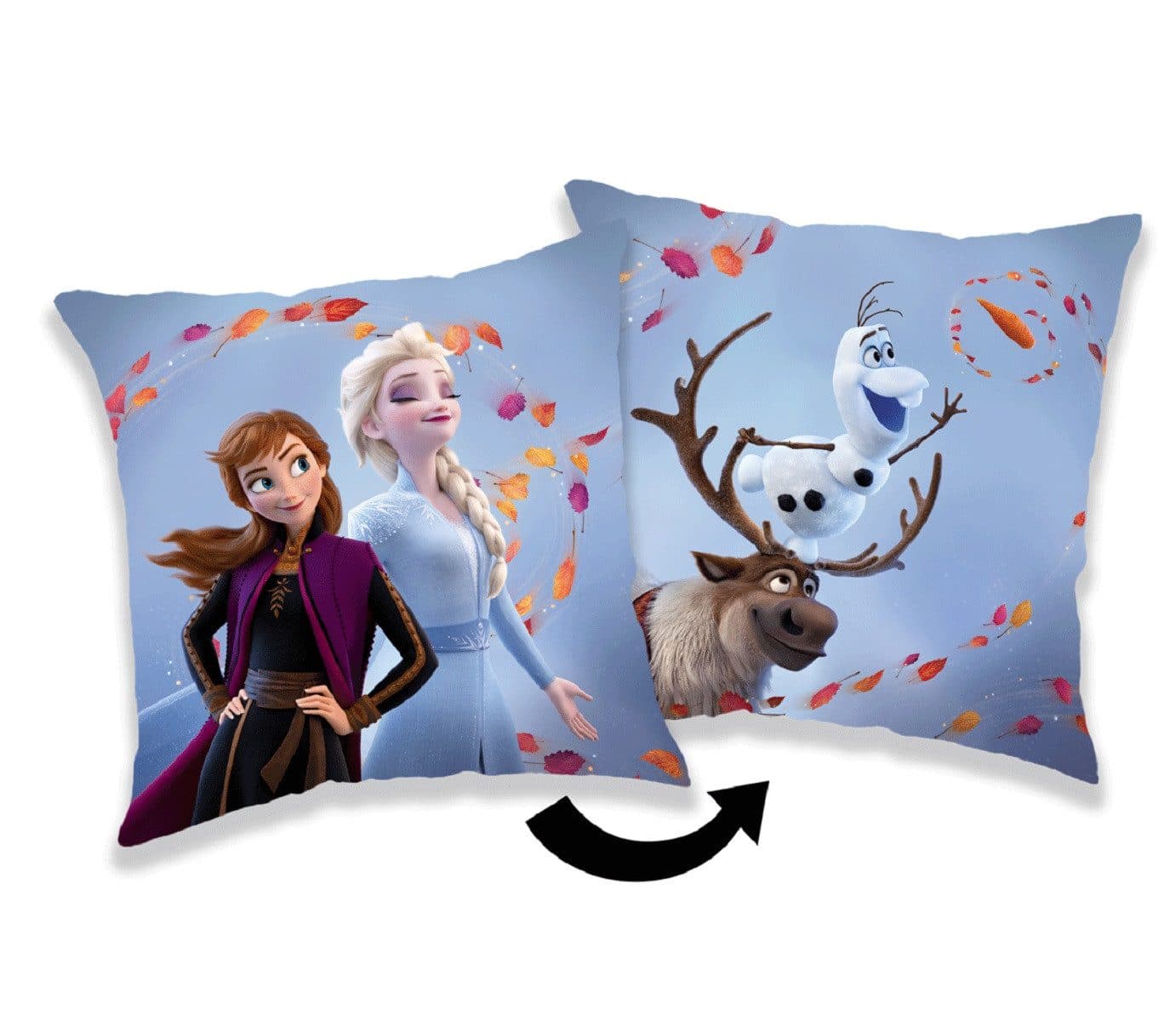 Disney Frozen Dekokissen 40x40 cm Polar-Fleece Digitaldruck