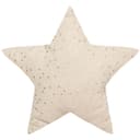 Atmosphera Dekokissen Stern Beige Baumwolle 40x40 cm Bild 2